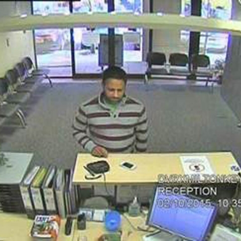 Sarbjit Singh attending Milton Keynes driver theory test centre