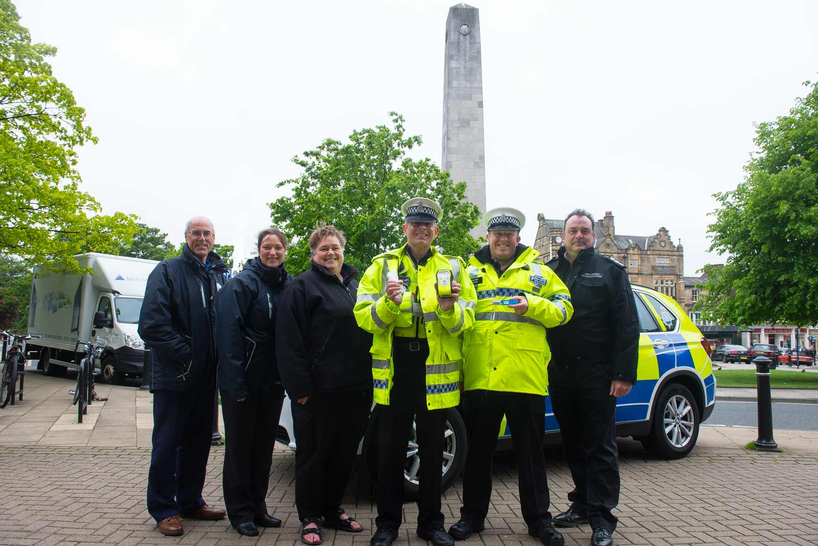 Drink - drug drive launch event in Harrogate