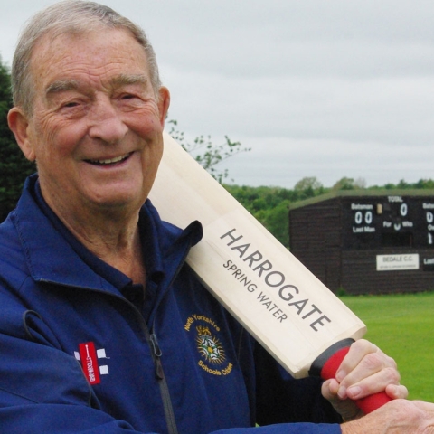 Adrian Grayson, chairman of North Yorkshire Schools' Cricket Association