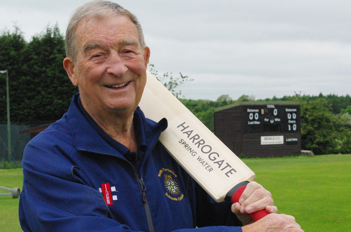 Adrian Grayson, chairman of North Yorkshire Schools' Cricket Association
