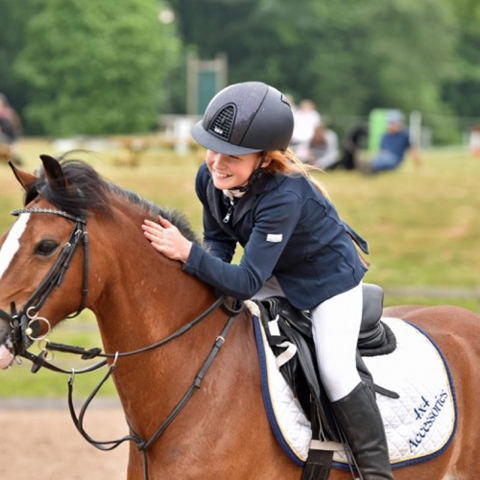 Isabella Snowden on her pony ‘Rocky’