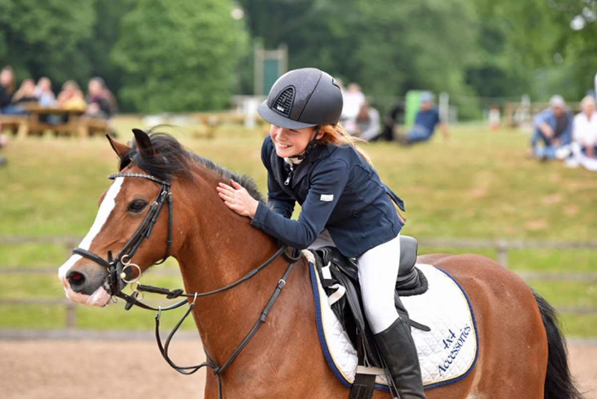 Isabella Snowden on her pony ‘Rocky’