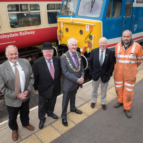 Wensleydale Railway Volunteer