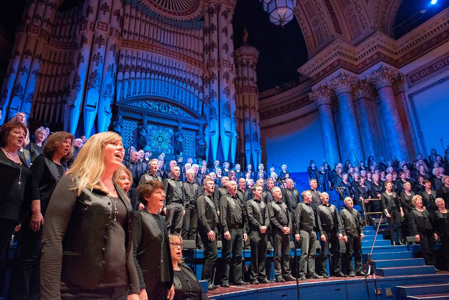 Rock Up and Sing! will perform a concert at the Royal Hall, Harrogate, in support of the Harrogate and District branch of the National Autistic Society