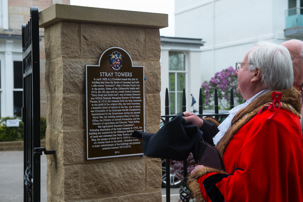 The Mayor of Harrogate Councillor Nick Brown