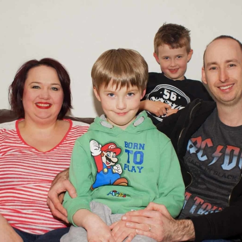 The Robinson family Harrogate