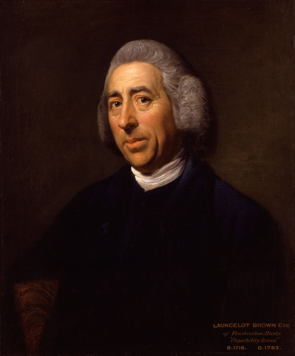 Capability Brown by Nathanial Dance                          © National Portrait Gallery London