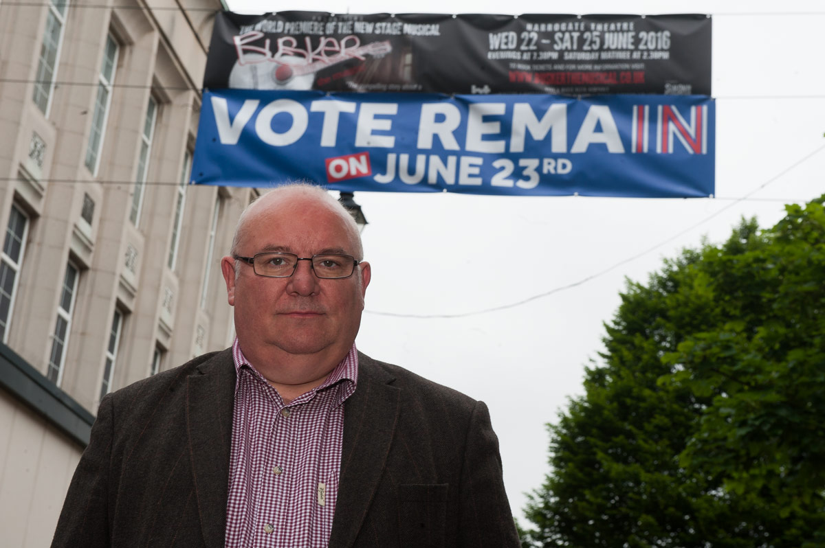 Andrew Dennis from Harrogate and Knaresborough Vote Leave