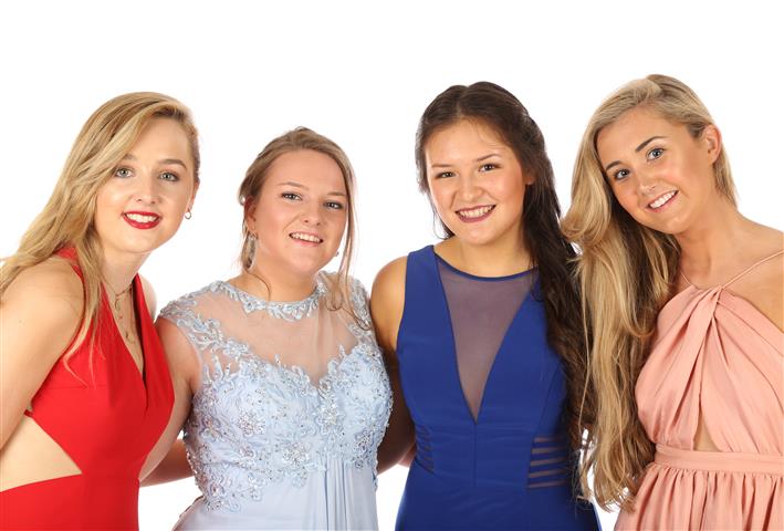Carly Jennings, Becky McCaulay, Eden Knight and Hannah Hughes