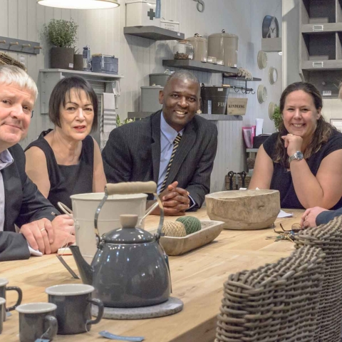 The Great Exhibition of the North bid team for Harrogate