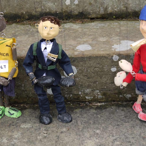 Harrogate School puppets