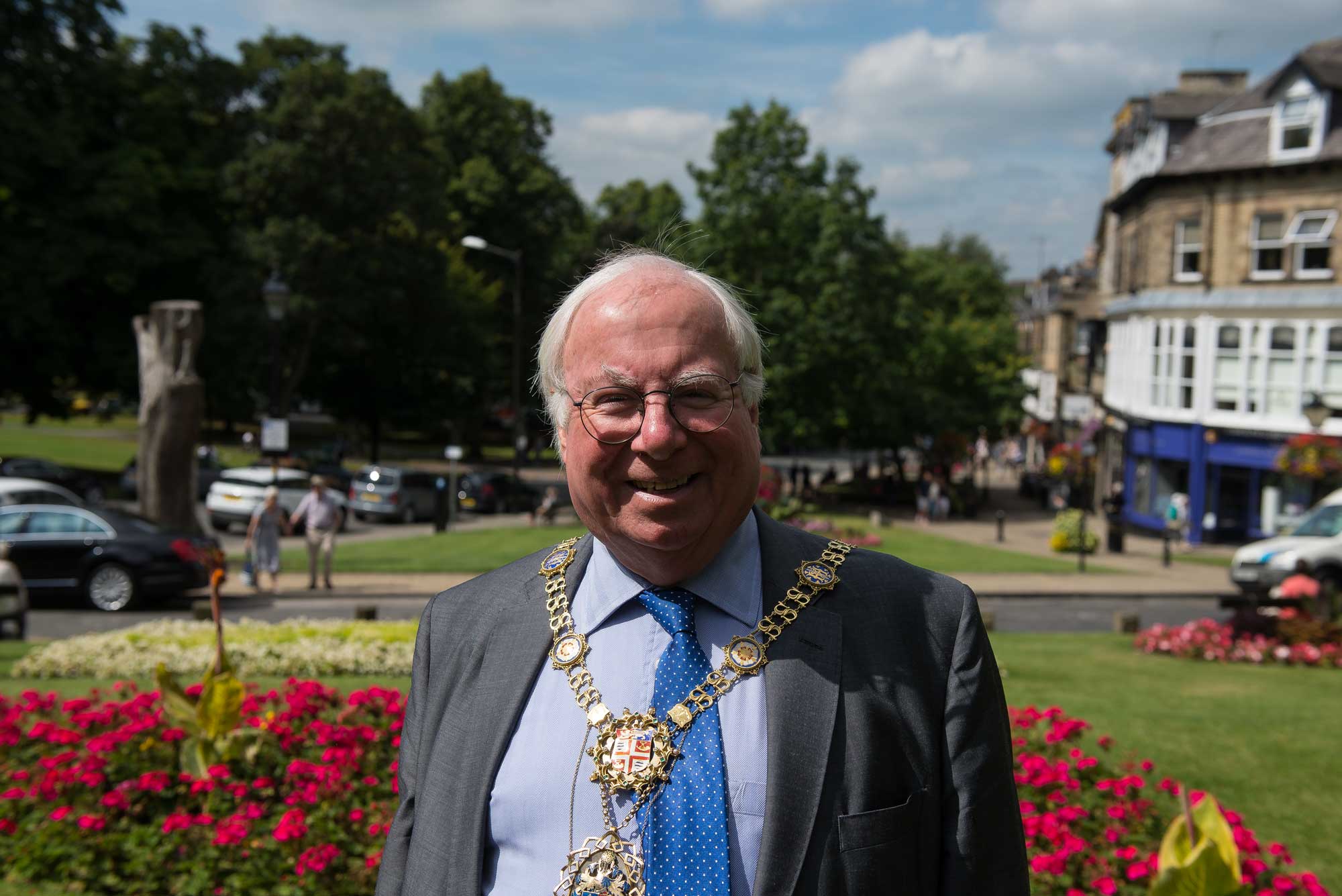 The Mayor of Harrogate, Councillor Nick Brown