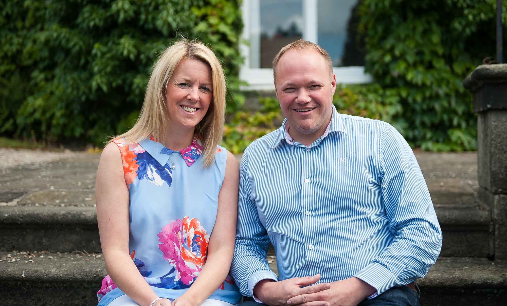 Rebecca and Chris Blunstone of Helping Hands