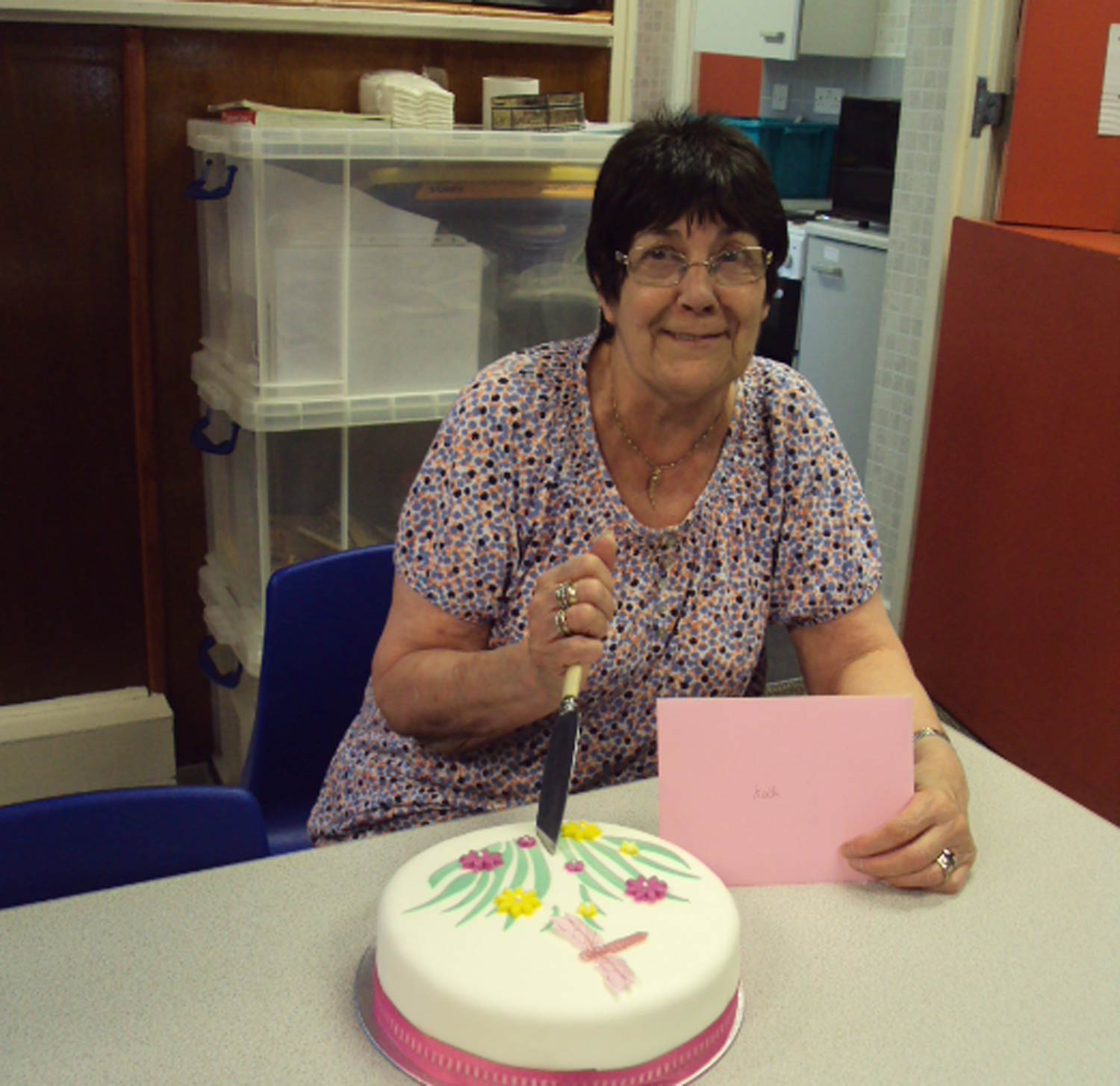 Kath O'Brien long-standing member of  Ripon YMCA retires