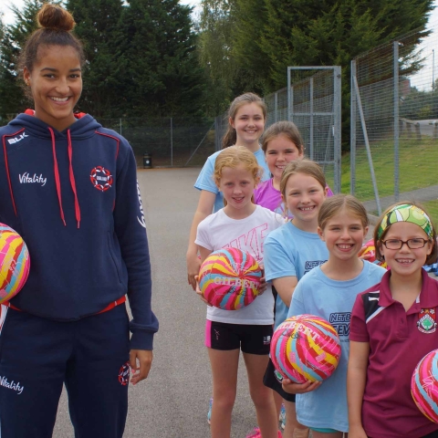 Ashville Netball coaching