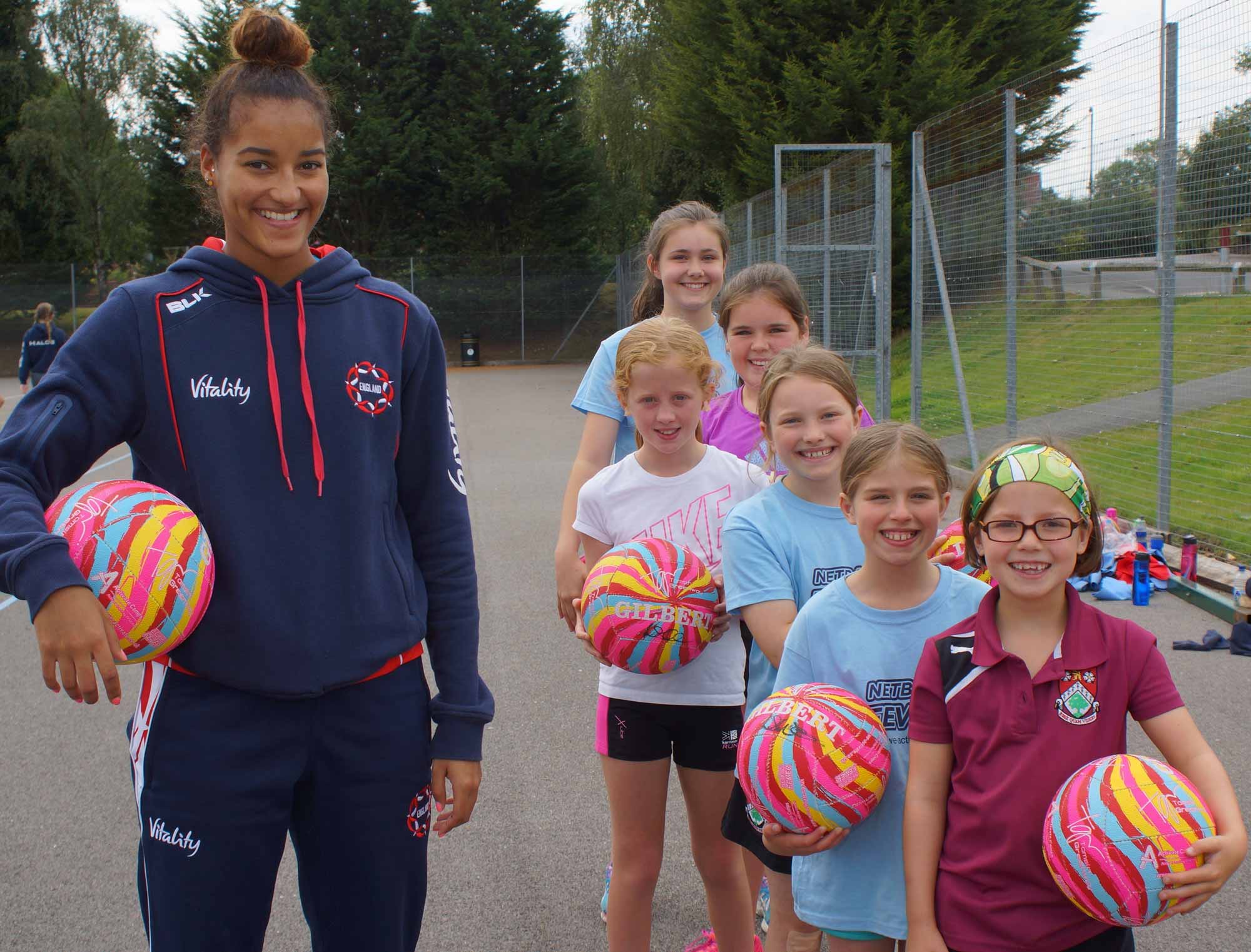 Ashville Netball coaching