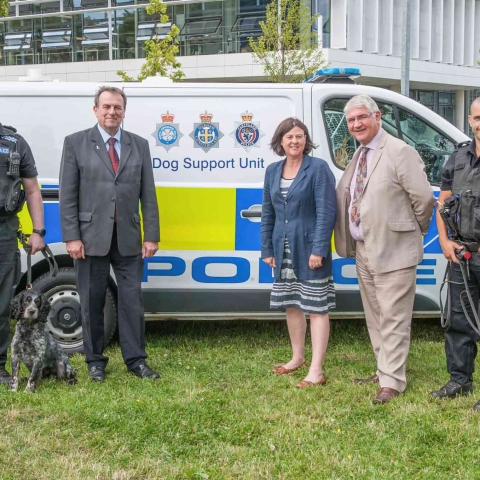 North Yorkshire Police dogs