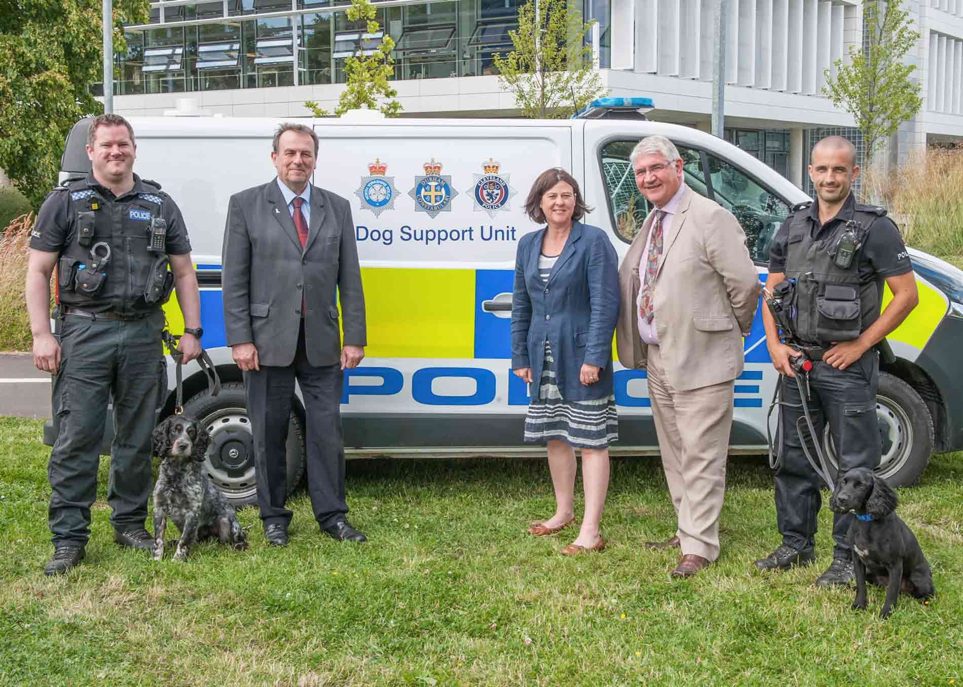 North Yorkshire Police dogs