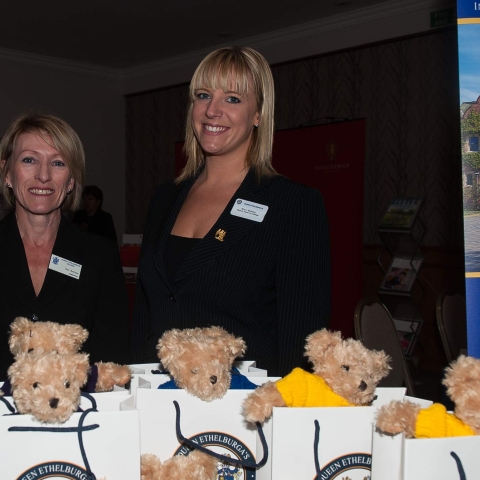 Toni Harrison, Admissions Manager and Lauren Blakeley, Deputy Head of College - Queen Ethelburga's