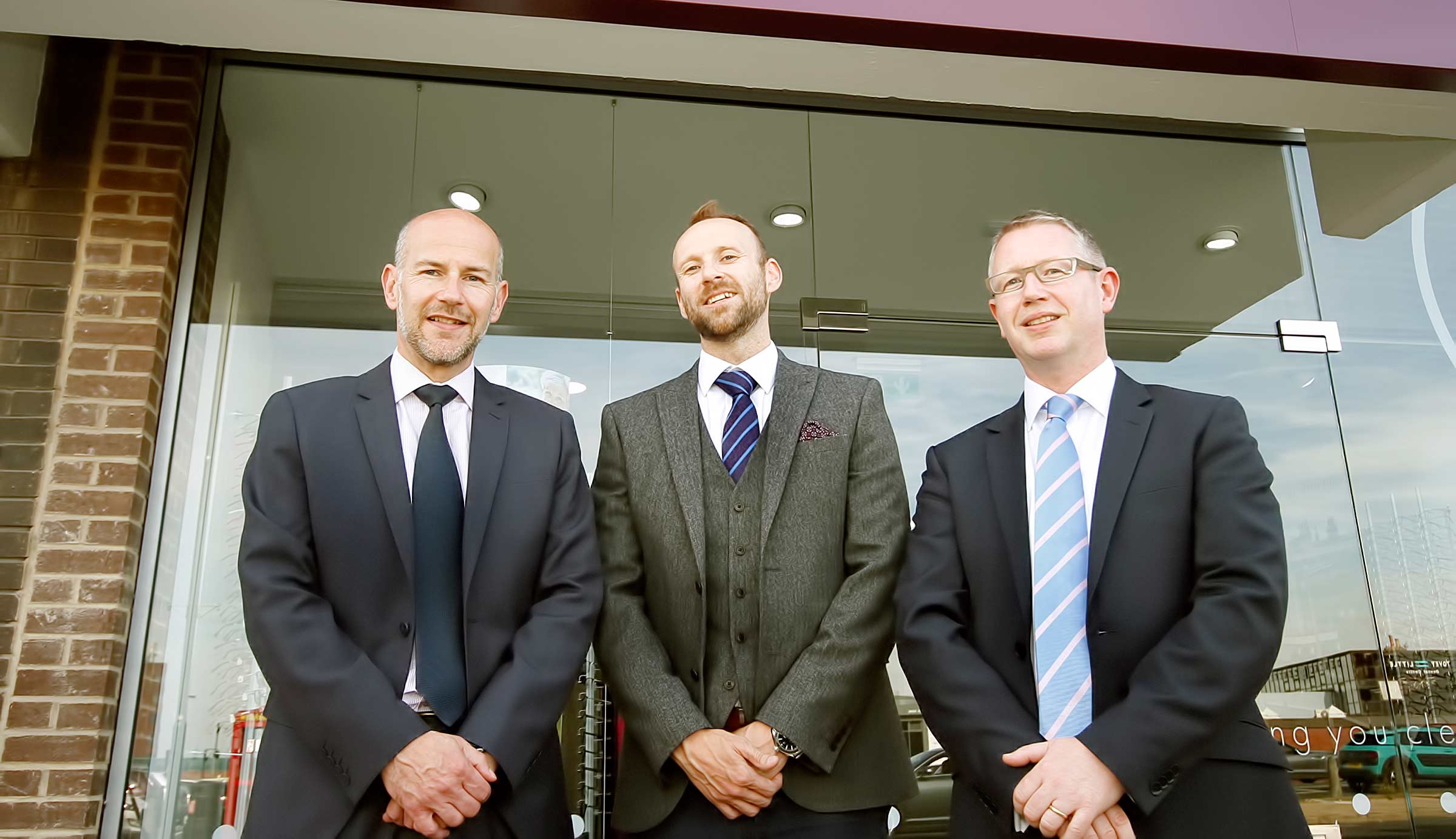 Marcus Armstrong (Shulmans-LLP), Royston Bayfield (Bayfields) and Shaun Mullins (Mazars)