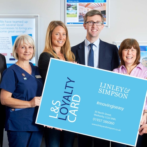 Just the business....launching the new initiative are (from left) Carol Newbury, Linley & Simpson Valuation Manager; Janine Hutchison, of Parkhill Veterinary Surgery; Lucy Dickinson, of Pretty in Paint; Steve Kilby, Linley & Simpson Wetherby Branch Manager; Julie Gray, of Kool Kidz and Becky Callicott, from Wetherby Acupuncture