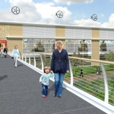 Artistic impression of proposed new Tesco for Harrogate