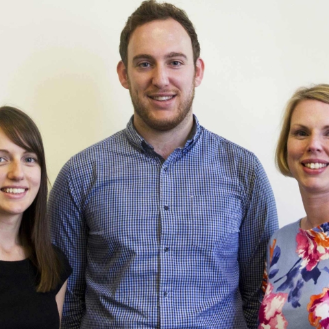 Emily Baldasera, Dan Elvin and Vicki Freestone