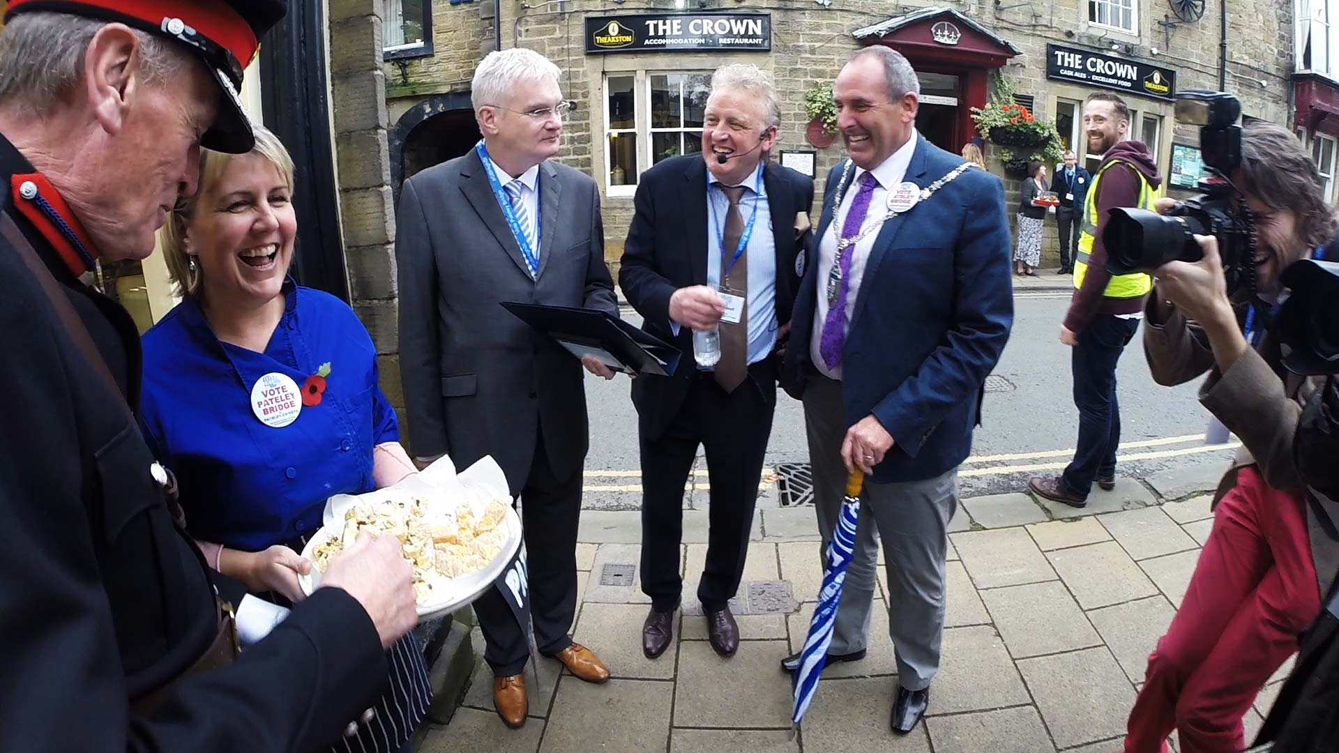 Pateley Bridge judging panel best high street