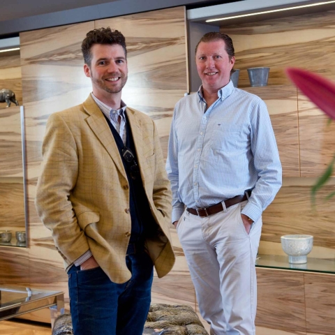 Richard Grafton Interiors Directors Andrew Freestone (l), Richard Grafton (r)