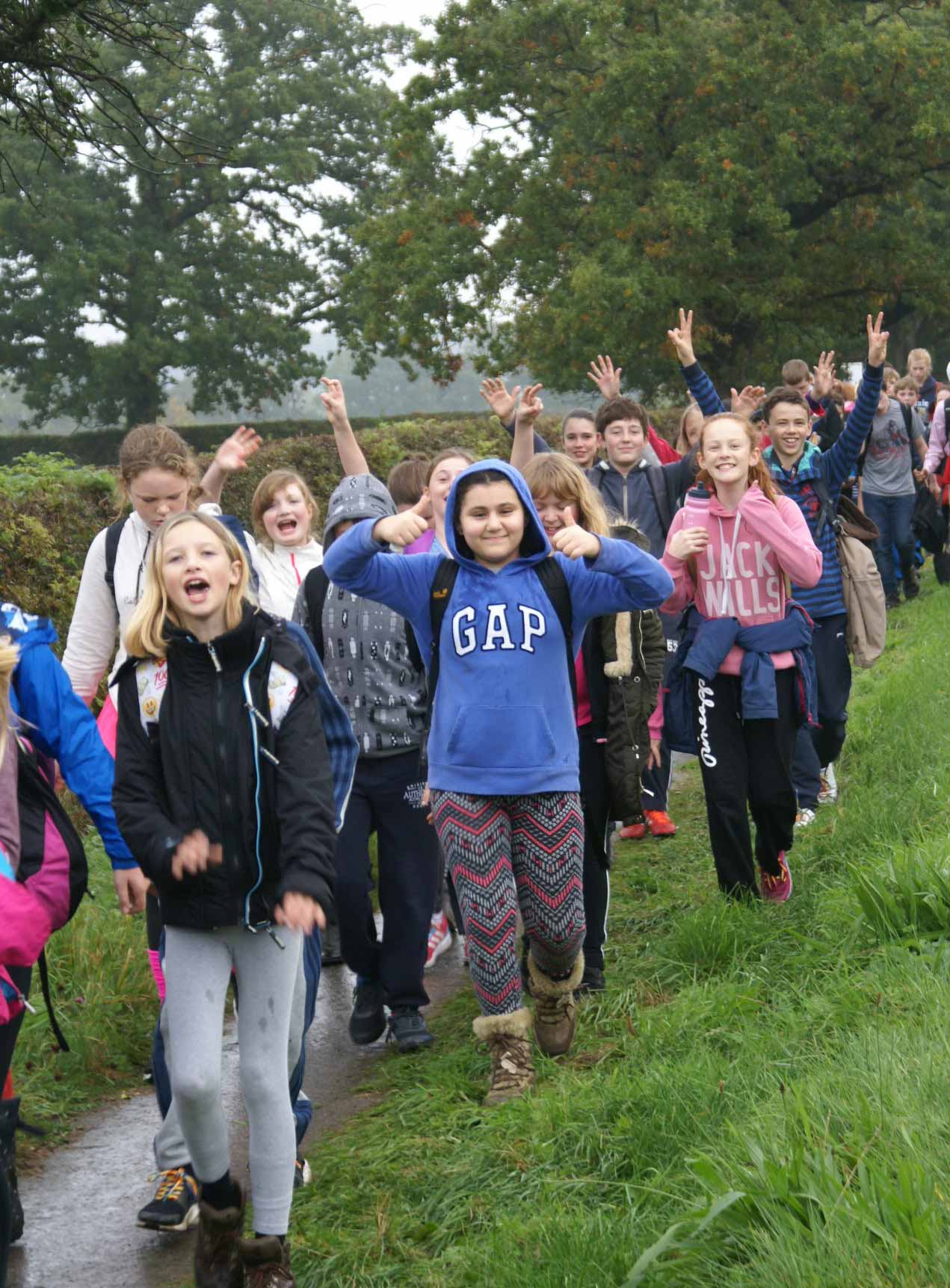 Rossett Students put best foot forward to raise £16,000