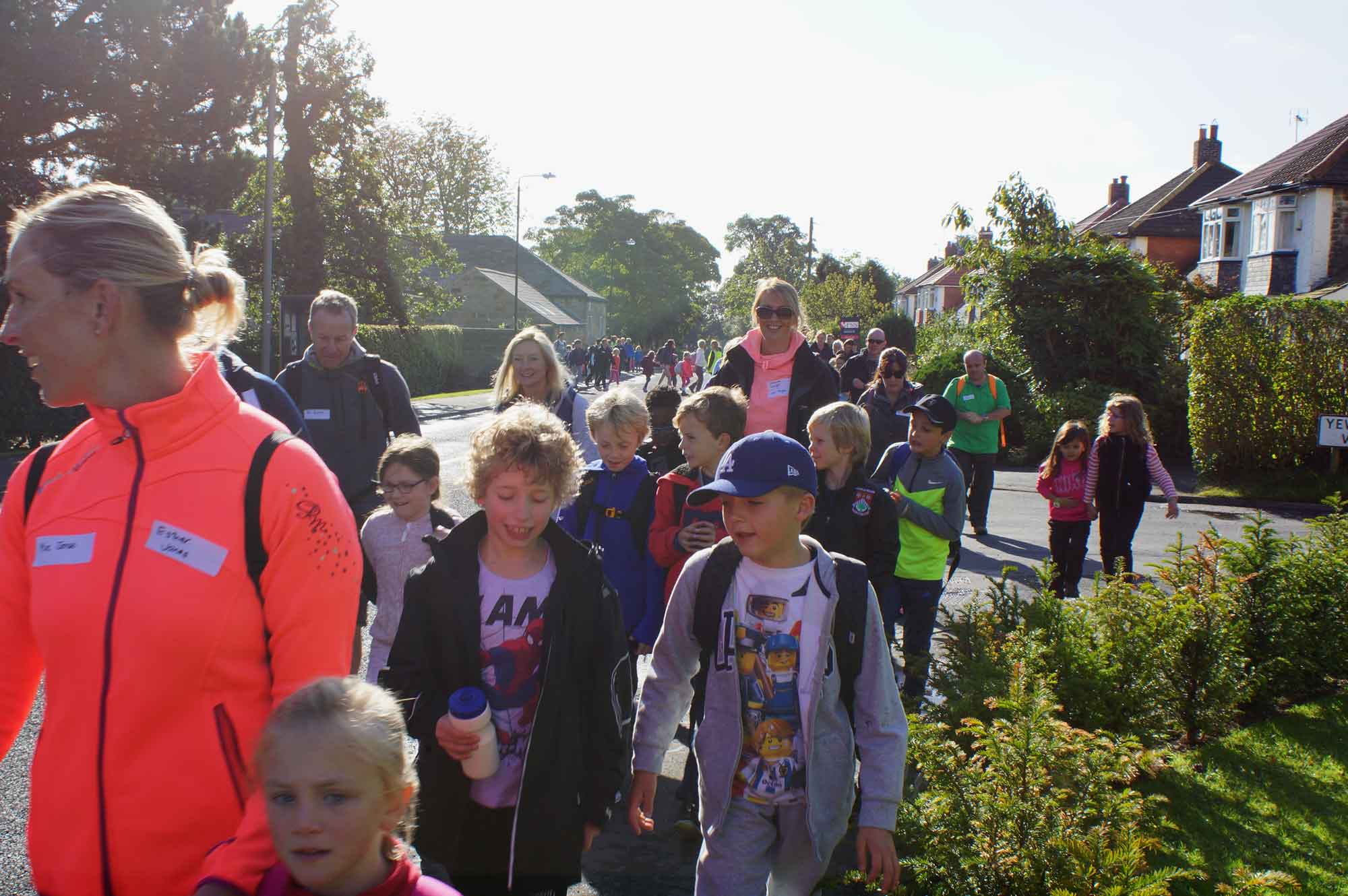 Walk For Malawi! Ashville Pre-Prep School pupils and parents set off on the annual sponsored walk