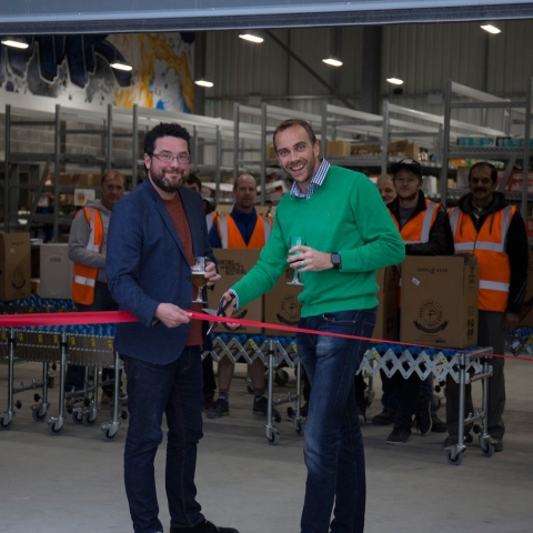 Founders Mark Roberts and Chris France (right)
