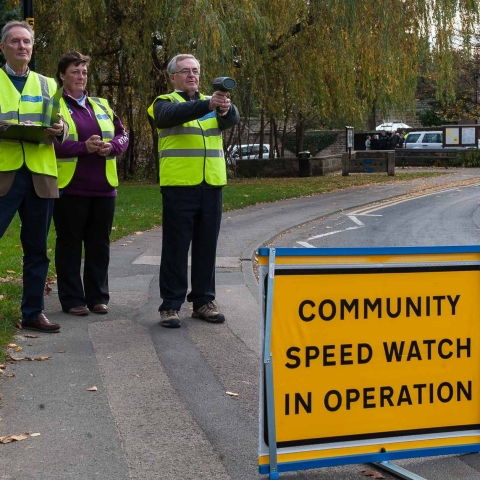 The Pannal Community Speed Watch Team