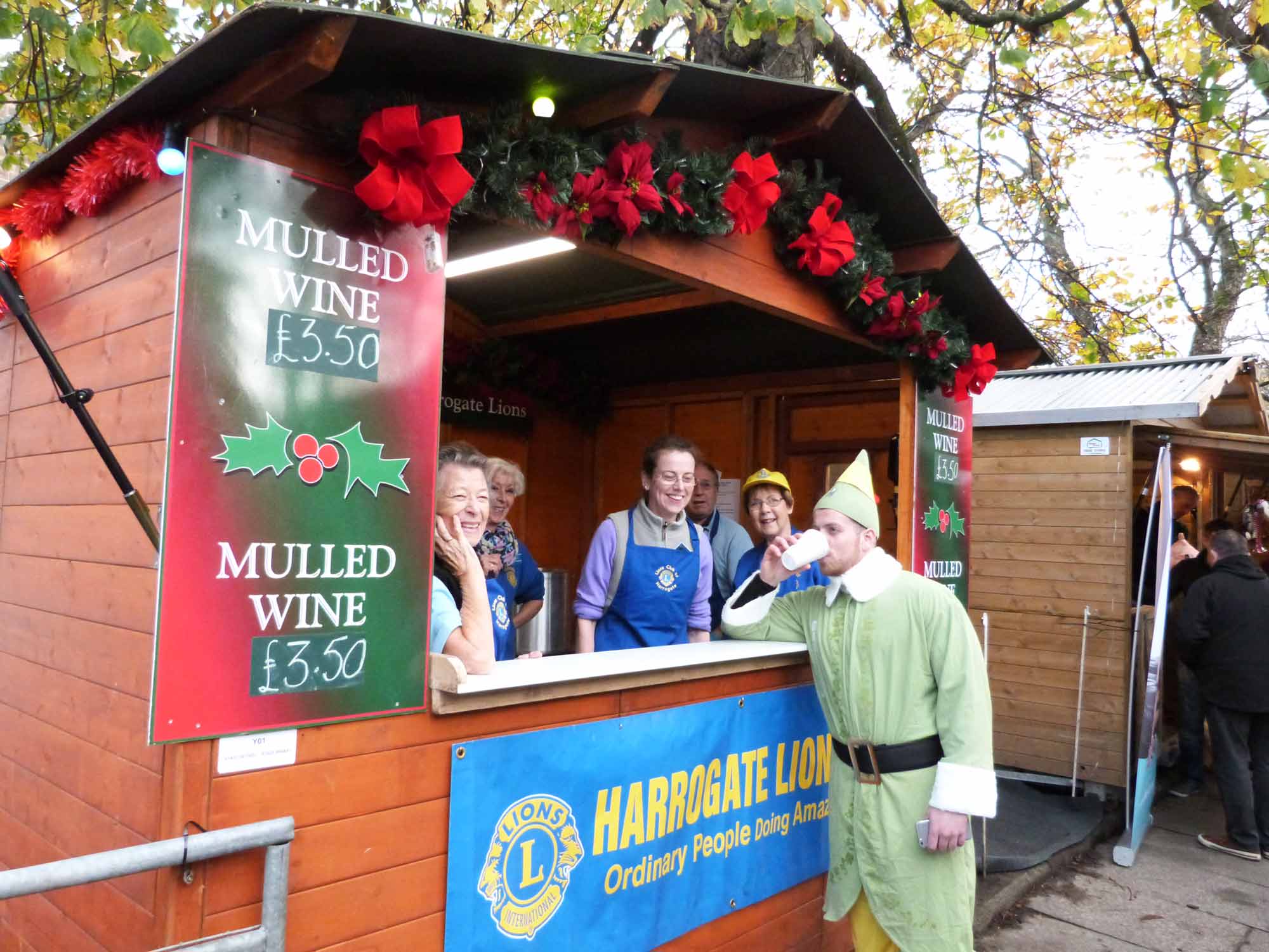 Market Makers give a warm welcome to almost 200 traders and thousands of visitors to Harrogate Christmas Market