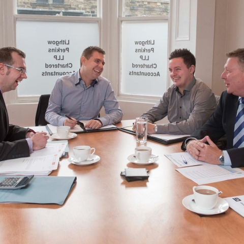 Lithgow Perkins partner Joe Taylor, New Guard managing director Ben Cooper, New Guard operations director Calum Doig and New Guard director Paul Cooper