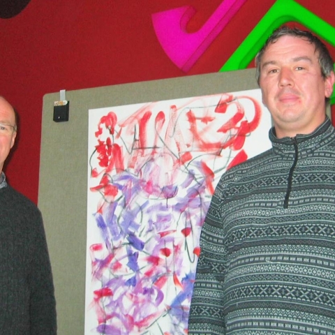 Peter Ingham, Mowbray Community Church evangelist and artist Jacob Day