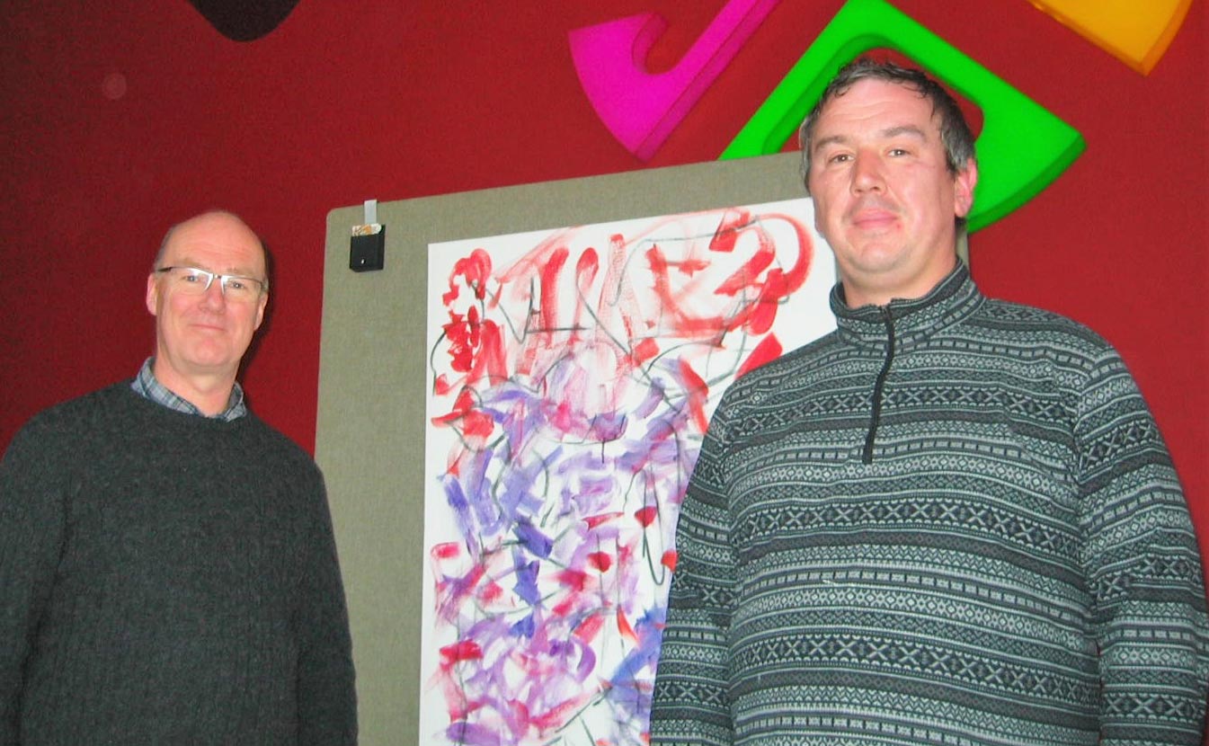 Peter Ingham, Mowbray Community Church evangelist and artist Jacob Day