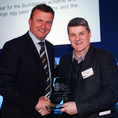 Richard Pearson of Chippindale Foods (left) and James Baxter of the BFREPA