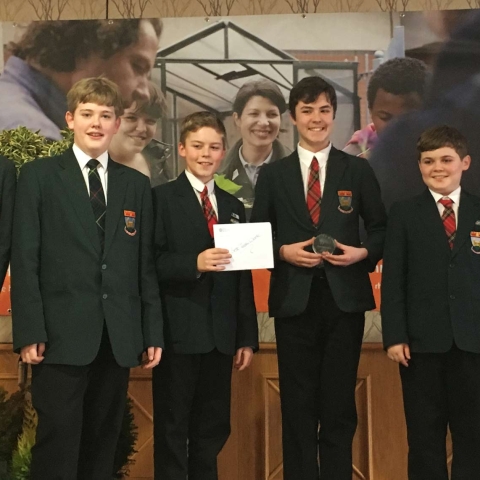 Best teamwork winners King James School