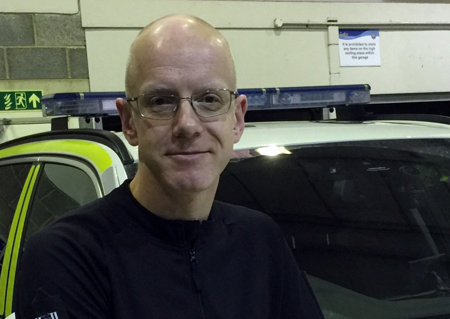 Insp Dave Barf of the Roads Policing Group