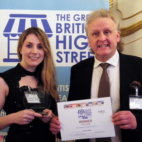 Kirsty Shepherd and Keith Tordoff, representing Pateley Bridge
