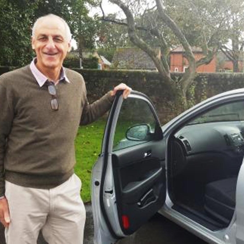 Ripon and Rural Voluntary Car Driving Service volunteer, Steve Smith