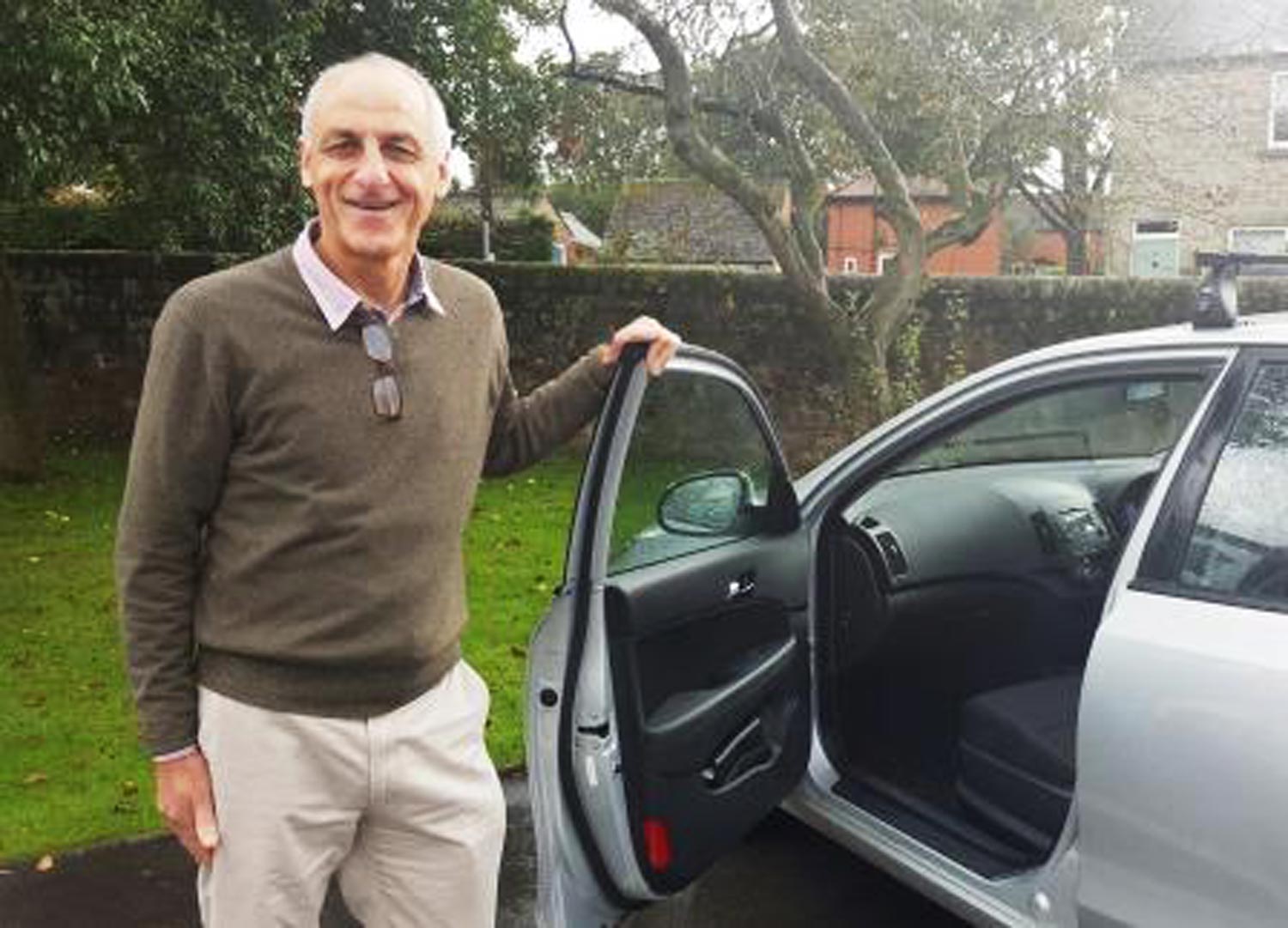 Ripon and Rural Voluntary Car Driving Service volunteer, Steve Smith