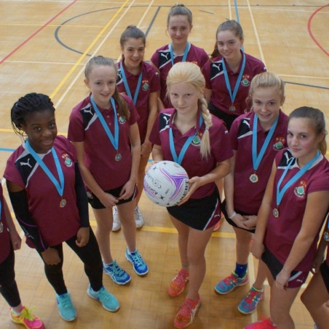 Ashville Champions! U14 Netball team creating an historic moment competing for a place in the county Finals