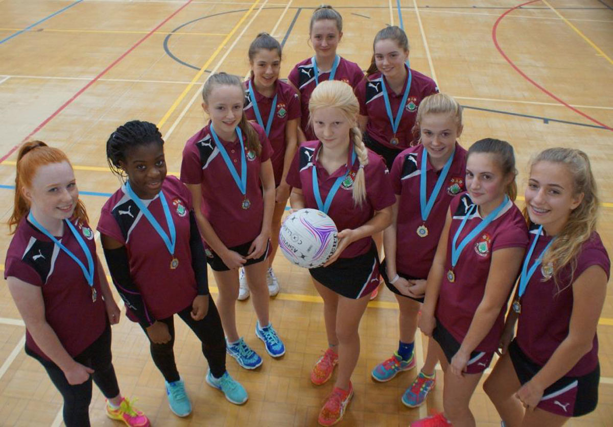 Ashville Champions! U14 Netball team creating an historic moment competing for a place in the county Finals