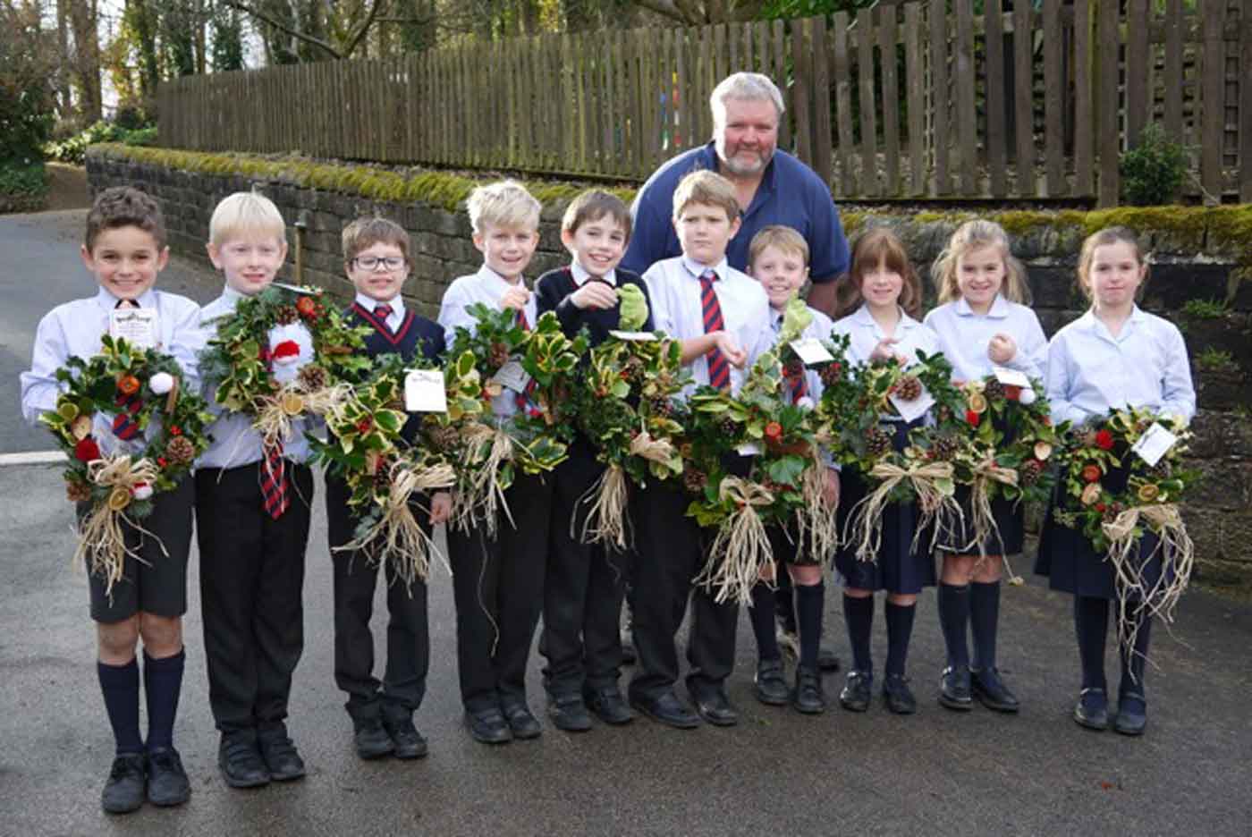 Youngsters at ‘outstanding’ Harrogate prep school Belmont Grosvenor have been getting into the Christmas spirit with the help of local charity Horticap