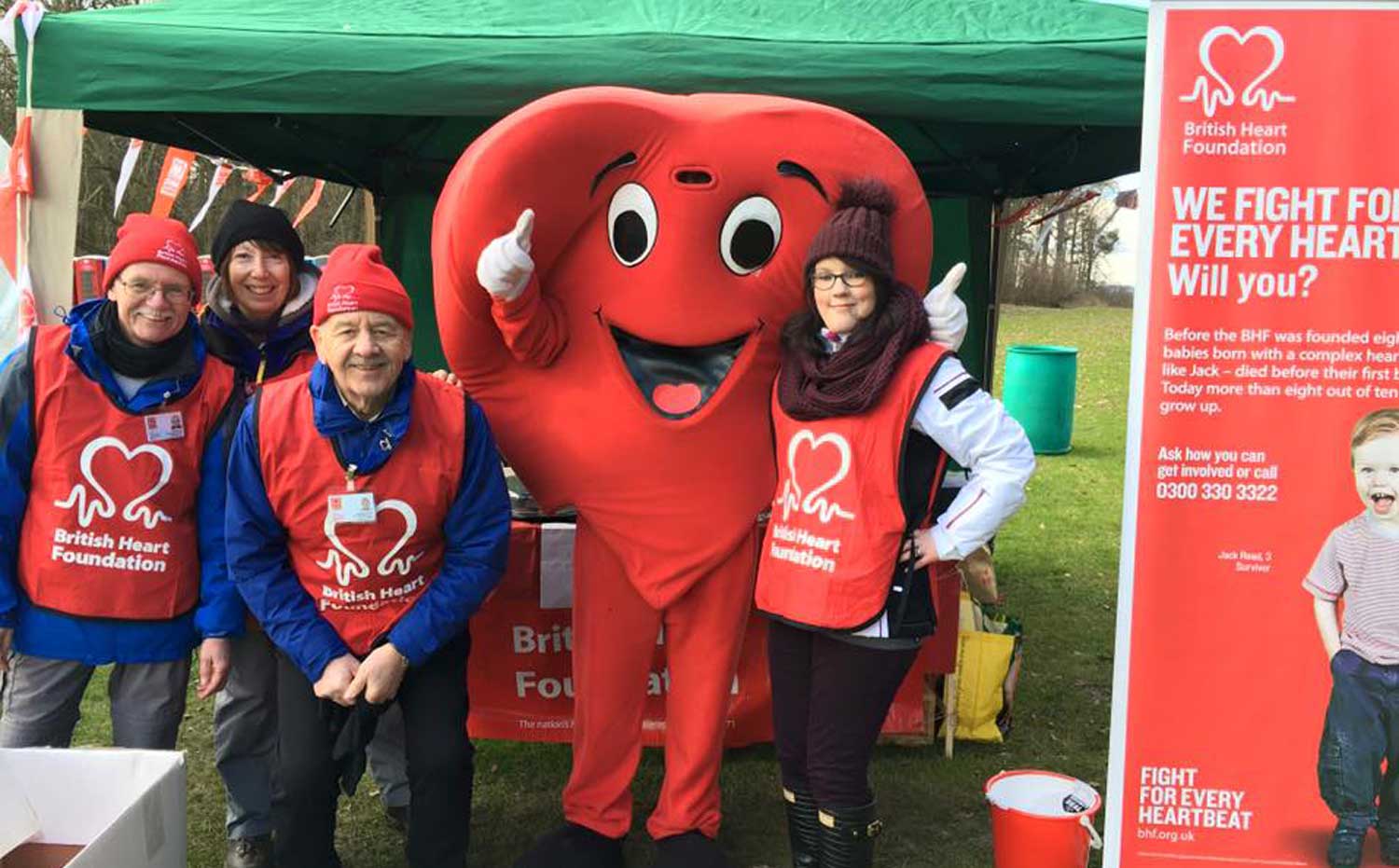 The British Heart Foundation (BHF) is calling on the people of Harrogate to help accelerate the fight against heart disease by joining their local fundraising group and raising money for lifesaving research