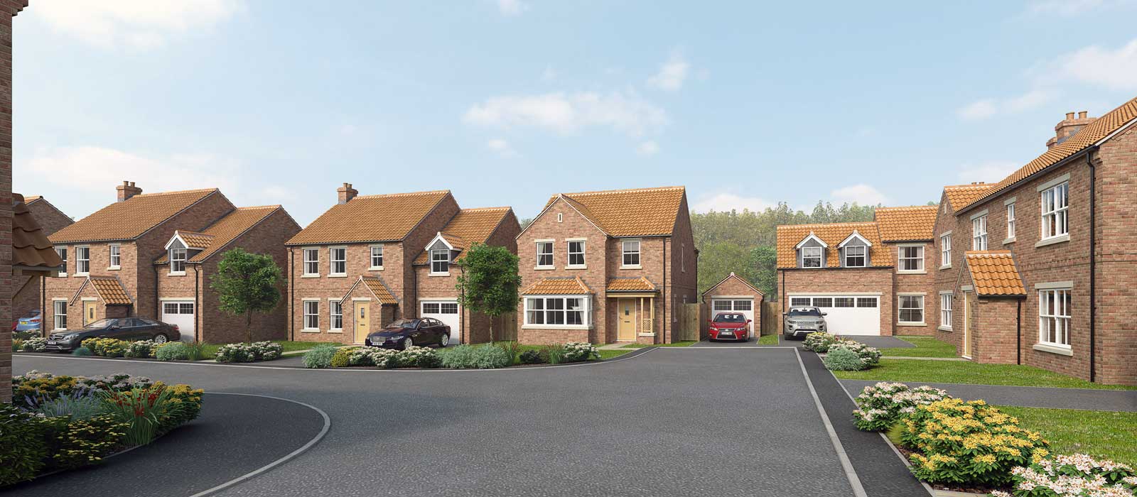 Developers are adding a ‘green’ dimension to all 14 of the countryside properties being built at Melmerby, near Ripon, by installing air source heat pumps rather than conventional gas or oil.