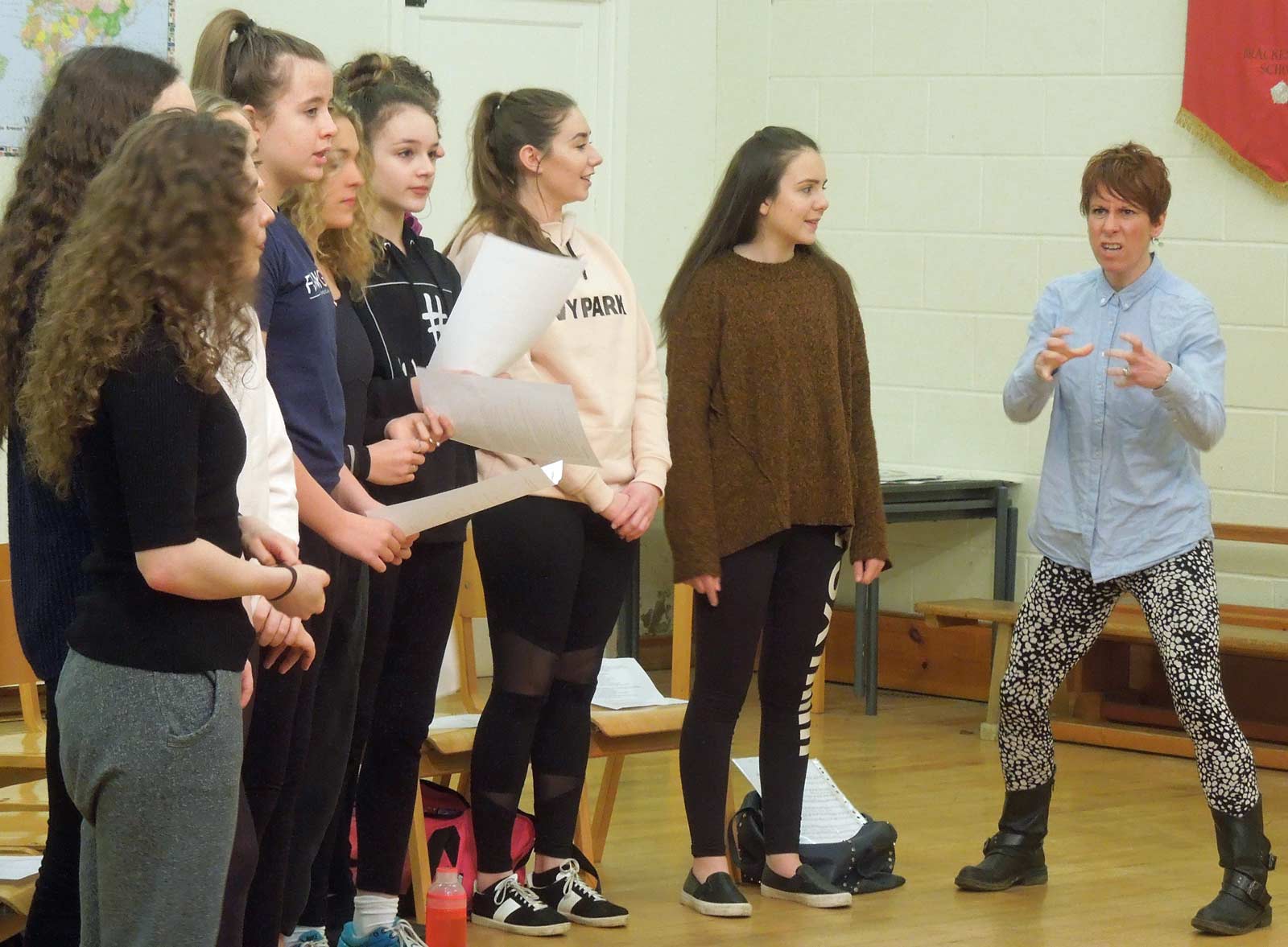 Anna-Jane Casey who recently starred in Annie Get Your Gun at the Crucible Theatre in Sheffield