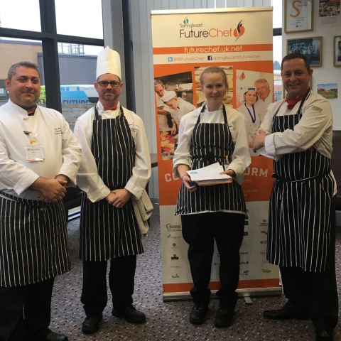 Fourteen year old Alice Young of Rossett School cooked up a storm to reach Springboard’s FutureChef Regional Final.